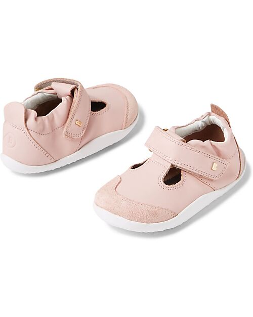 Bobux Scarpine Xplorer Beau - Rosa - Morbida Pelle - Primi Passi Scarpe