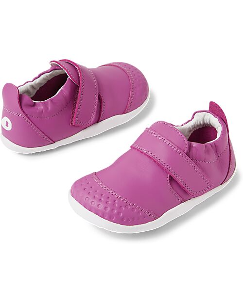 Bobux Scarpine Xplorer Go - Orchid - Barefoot - Pelle Premium - Primi Passi Scarpe