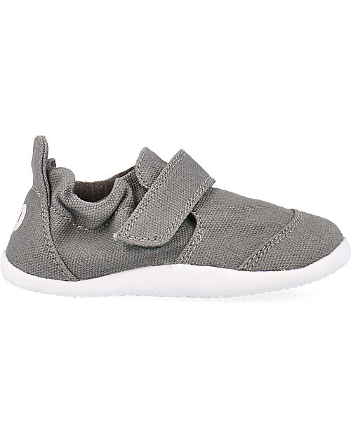 Bobux Scarpine Xplorer Go Organic - Charcoal - Cotone Bio - Primi Passi Scarpe