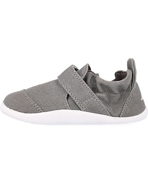 Bobux Scarpine Xplorer Go Organic - Charcoal - Cotone Bio - Primi Passi Scarpe