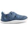 Bobux Scarpine Xplorer Go - Vintage Indigo - Barefoot - Pelle Premium - Primi Passi Scarpe