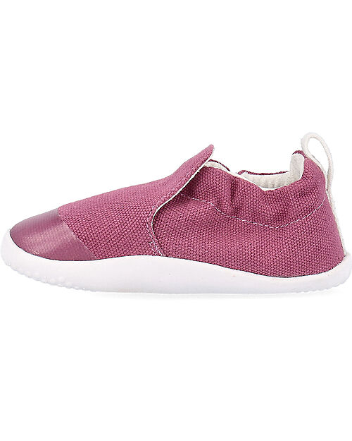 Bobux Scarpine Xplorer Scamp Organic - Mauve Haze - Cotone Bio - Primi Passi Scarpe