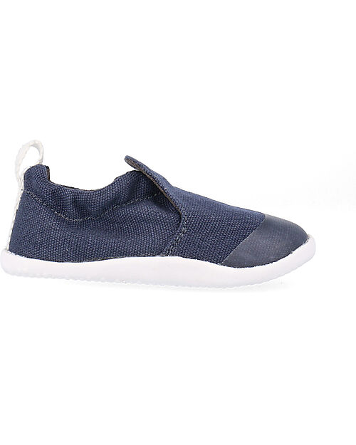 Bobux Scarpine Xplorer Scamp Organic - Navy - Cotone Bio - Primi Passi Scarpe