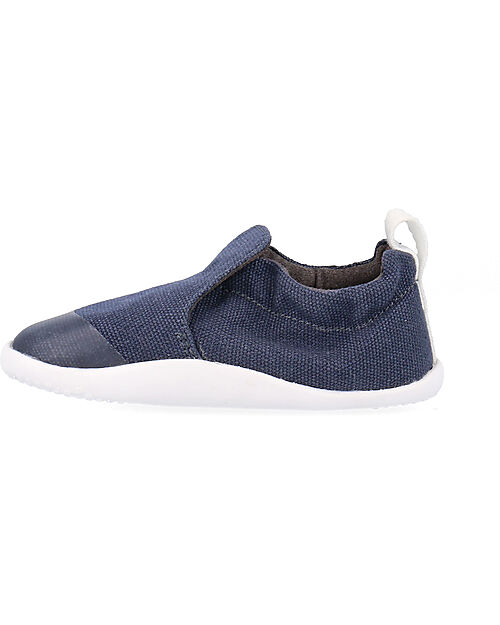 Bobux Scarpine Xplorer Scamp Organic - Navy - Cotone Bio - Primi Passi Scarpe