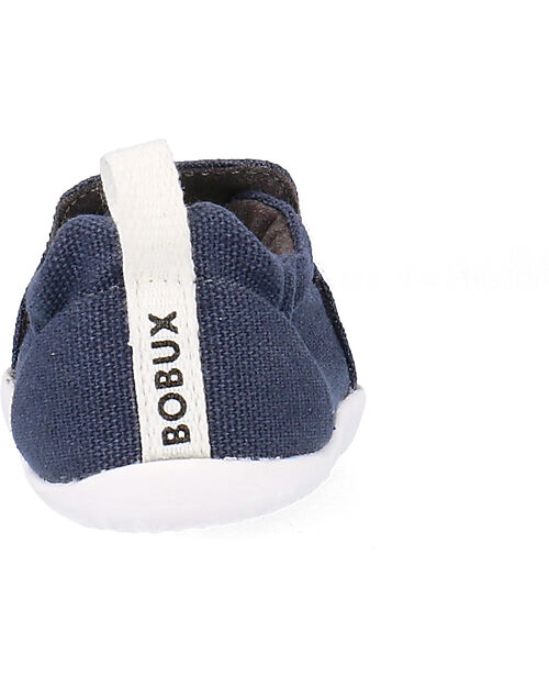Bobux Scarpine Xplorer Scamp Organic - Navy - Cotone Bio - Primi Passi Scarpe