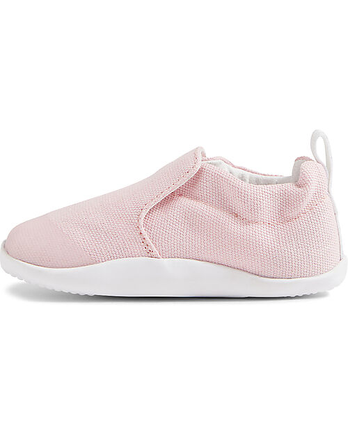 Bobux Scarpine Xplorer Scamp Organic - Rosa - Cotone Bio - Primi Passi Scarpe