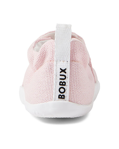Bobux Scarpine Xplorer Scamp Organic - Rosa - Cotone Bio - Primi Passi Scarpe