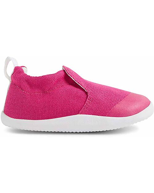 Bobux Scarpine Xplorer Scamp Organic - Rose Violet - Cotone Bio - Primi Passi Scarpe