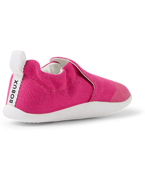 Bobux Scarpine Xplorer Scamp Organic - Rose Violet - Cotone Bio - Primi Passi Scarpe