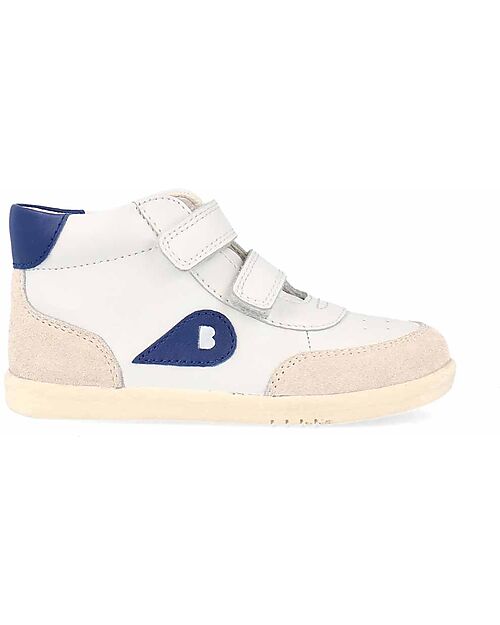 Bobux Scarponcino I Walk Champ High - Chalk e Gentian Blue - Camminatori Esperti Scarpe