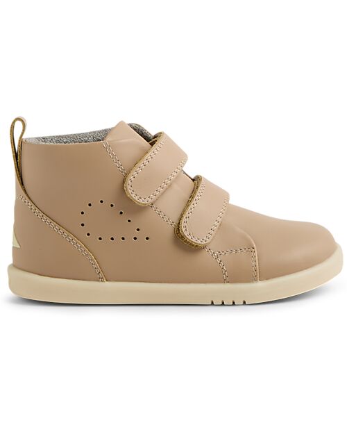 Bobux Scarponcino I Walk Grass Court High - Warm Taupe - Camminatori Esperti Scarpe