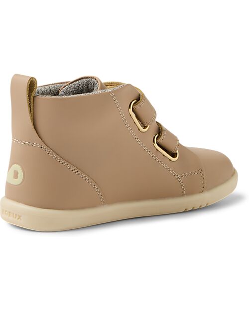Bobux Scarponcino I Walk Grass Court High - Warm Taupe - Camminatori Esperti Scarpe