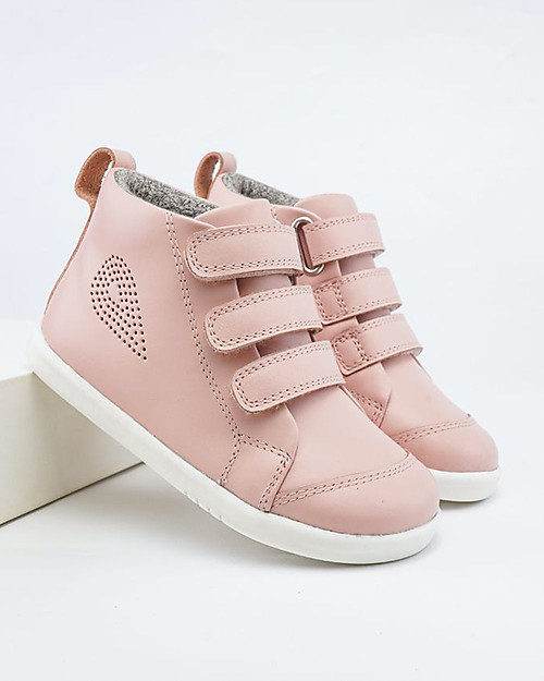 Bobux Scarponcino I Walk Hi Court - Conchiglia - Camminatori Esperti Scarpe