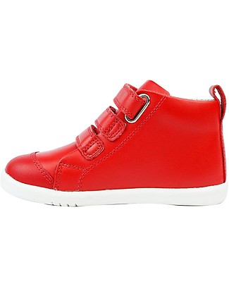 Bobux Scarponcino I Walk Hi Court - Rosso - Suola Super Flessibile! Scarpe_