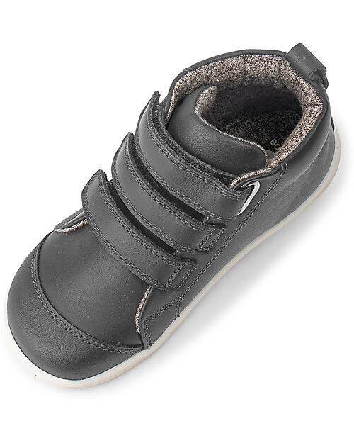 Bobux Scarponcino I Walk Hi Court - Smoke - Camminatori Esperti Scarpe
