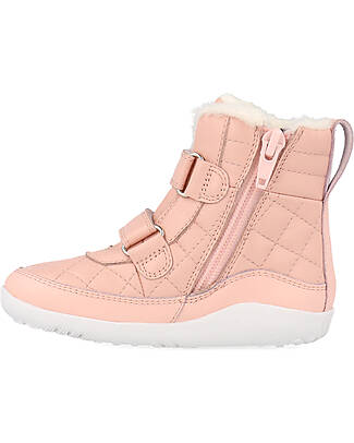 Bobux Scarponcino I Walk Patch Artic - Rivestimento in Lana Merino - Seashell - Camminatori Esperti Scarpe