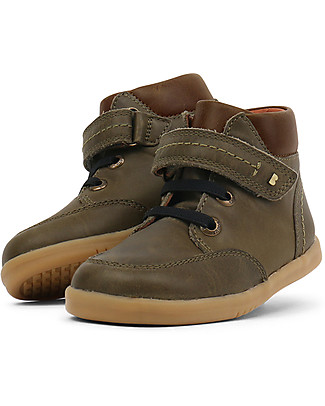 Bobux Scarponcino I Walk Timber - Oliva - Confort e Protezione dal freddo! Scarpe