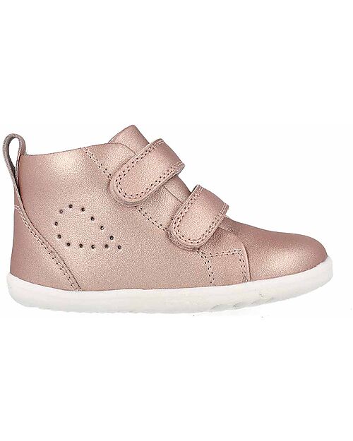 Bobux Scarponcino Step Up Grass Court High Rose Gold - Primi Passi Scarpe