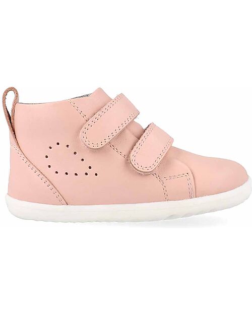 Bobux Scarponcino Step Up Grass Court High - Seashell - Primi Passi Scarpe