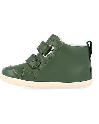 Bobux Scarponcino Step Up Hi Court Artic - Forest - Suola Super Flessibile Scarpe