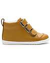 Bobux Scarponcino Step Up Hi Court Switch - Artic Butterscotch - Suola Super Flessibile Scarpe
