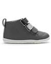 Bobux Scarponcino Step Up Hi Court Switch - Smoke - Suola Super Flessibile Scarpe