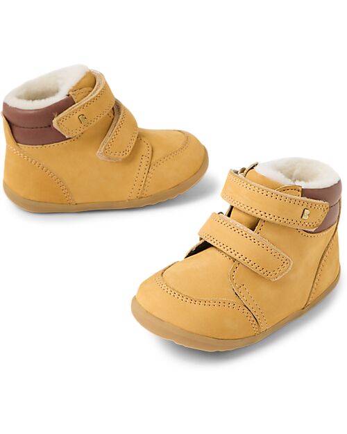 Bobux Scarponcino Step Up Timber Artic - Oak Buff - Primi Passi Scarpe