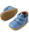 Bobux Scarponcino Step Up Timber Low - Coronet Blue - Pelle Premium - Primi Passi Scarpe