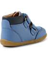 Bobux Scarponcino Step Up Timber Low - Coronet Blue - Pelle Premium - Primi Passi Scarpe