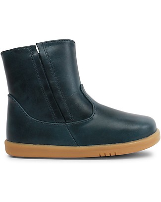 Bobux Stivaletto I-Walk Shire Rivestito in Lana Merino, Inchiostro - Per Piedini Caldi! Scarpe
