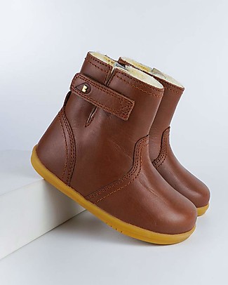Bobux Stivaletto I Walk Tahoe Artic - Caramello - Imbottito in Lana Merino! Scarpe_