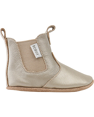 Bobux Stivaletto Soft Sole, Oro - La cosa migliore dopo i piedi scalzi! Soft Sole Bobux
