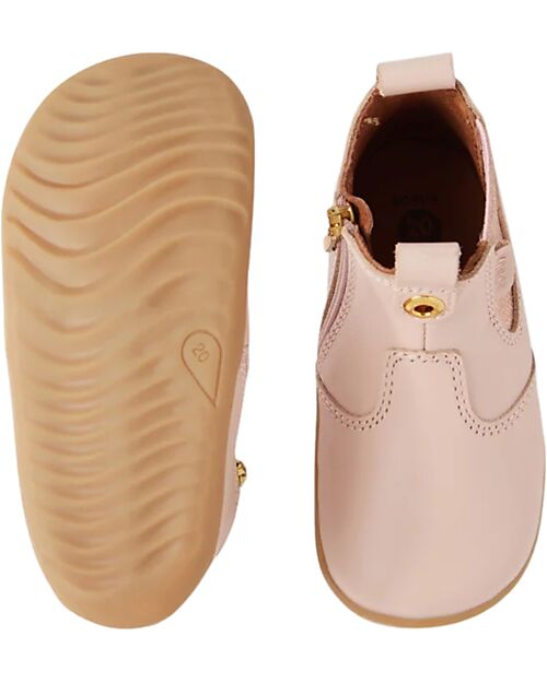Bobux Stivaletto Step Up Jodhpur - Cameo Rose - in Pelle - Primi Passi Scarpe