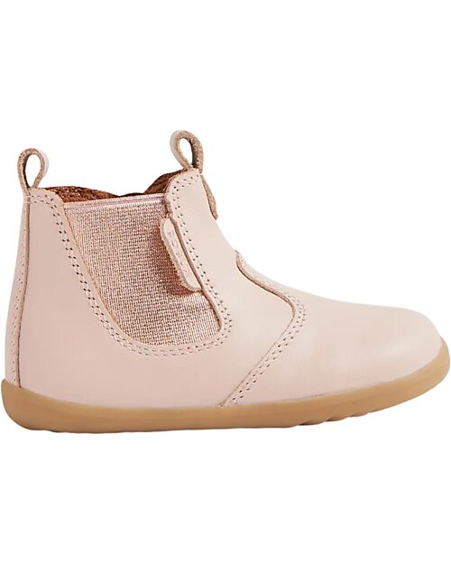 Bobux Stivaletto Step Up Jodhpur - Cameo Rose - in Pelle - Primi Passi Scarpe