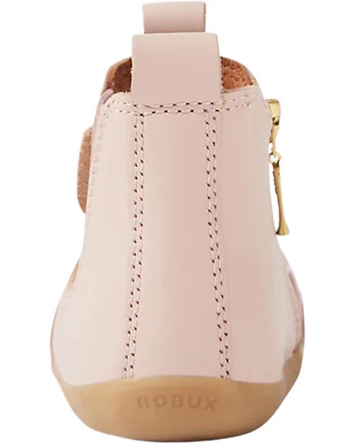 Bobux Stivaletto Step Up Jodhpur - Cameo Rose - in Pelle - Primi Passi Scarpe