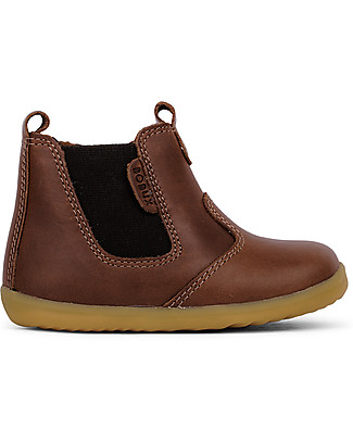 Bobux Stivaletto Step-Up Jodphur - Caramello - Comfort e Stile per i Primi Passi! Scarpe