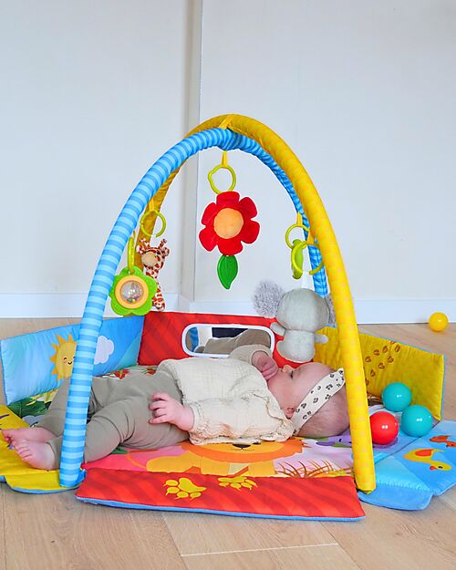 BoJungle 2 in 1 Palestrina Sensoriale e Piscina di Palline - Palenquo - Multiattività Palestrine
