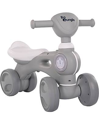 BoJungle Bicicletta senza Pedali Jumpy - Grigio - 18+ Mesi Biciclette senza Pedali