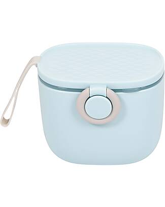 BoJungle Contenitore per Latte in Polvere o Snack - Blue - Con Misurino Contenitori per Alimenti