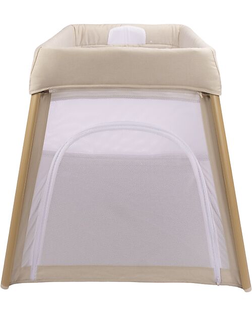 BoJungle Culla da Viaggio - Pure White - Altezze Regolabili Culle e Ceste
