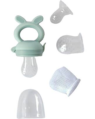 BoJungle Mangiafrutta con Impugnatura Ergonomica - Jade - 3+ Mesi Porta Merenda