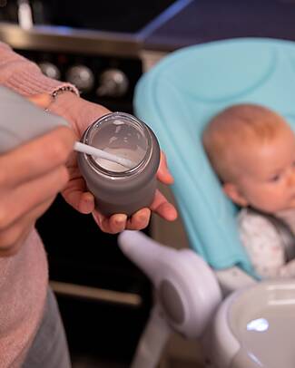 BoJungle Mixer per Latte in Polvere - Grigio - Pratico e Compatto Accessori Biberon