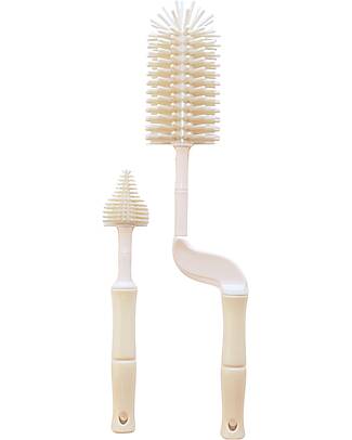 BoJungle Scovolini Pulisci Biberon - Dune - Set di 2 Accessori Biberon