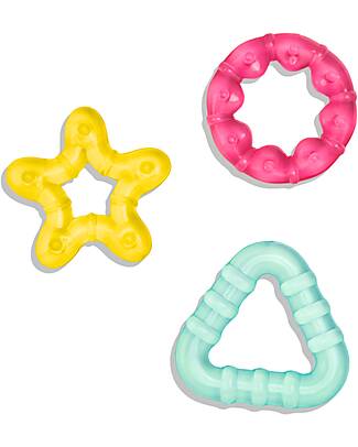 BoJungle Set 2 Massaggiagengive - Cool Shapes  - Perfetti per la Dentizione Massaggiagengive