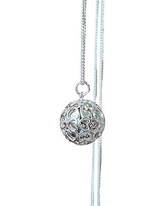 Bola Pregnancy Jewel Chiama Angeli Bola - Argento Heartcage Collane Allattamento