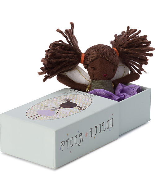 Bon Ton Toys Peluche Fatina Feline con Scatola Regalo - 11cm - fatto con PET Riciclato! Peluche