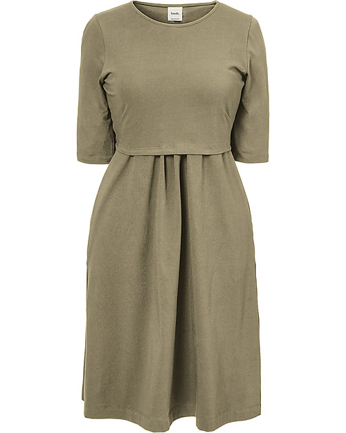 Boob Abito Estivo Premaman e Allattamento Maniche Corte Linnea - Trench - Cotone bio Vestiti_