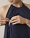 Boob Abito Lungo Air Premaman e Allattamento - Blu Notte - 100% cotone bio Maglie Manica Lunga
