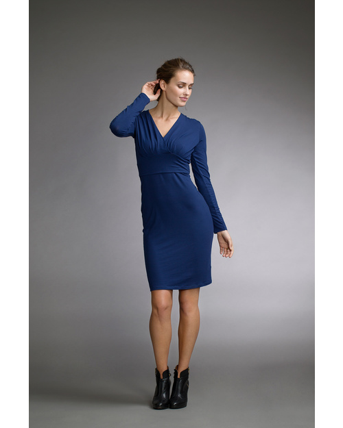 Boob Abito Premaman e Allattamento Sophia - Blu Profondo (fresca fibra di Eucalipto) Vestiti_