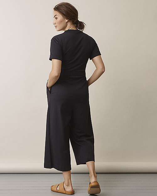 Boob Amelia Tuta Premaman e Allattamento - Nero - Cotone Bio Vestiti_